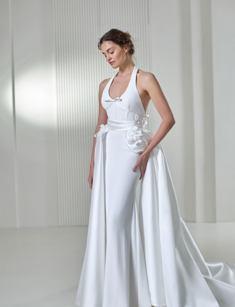 Abito da sposa Elisabetta Polignano Eaton 2026