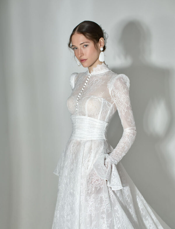 Abito da sposa Elisabetta Polignano Harmon 2026