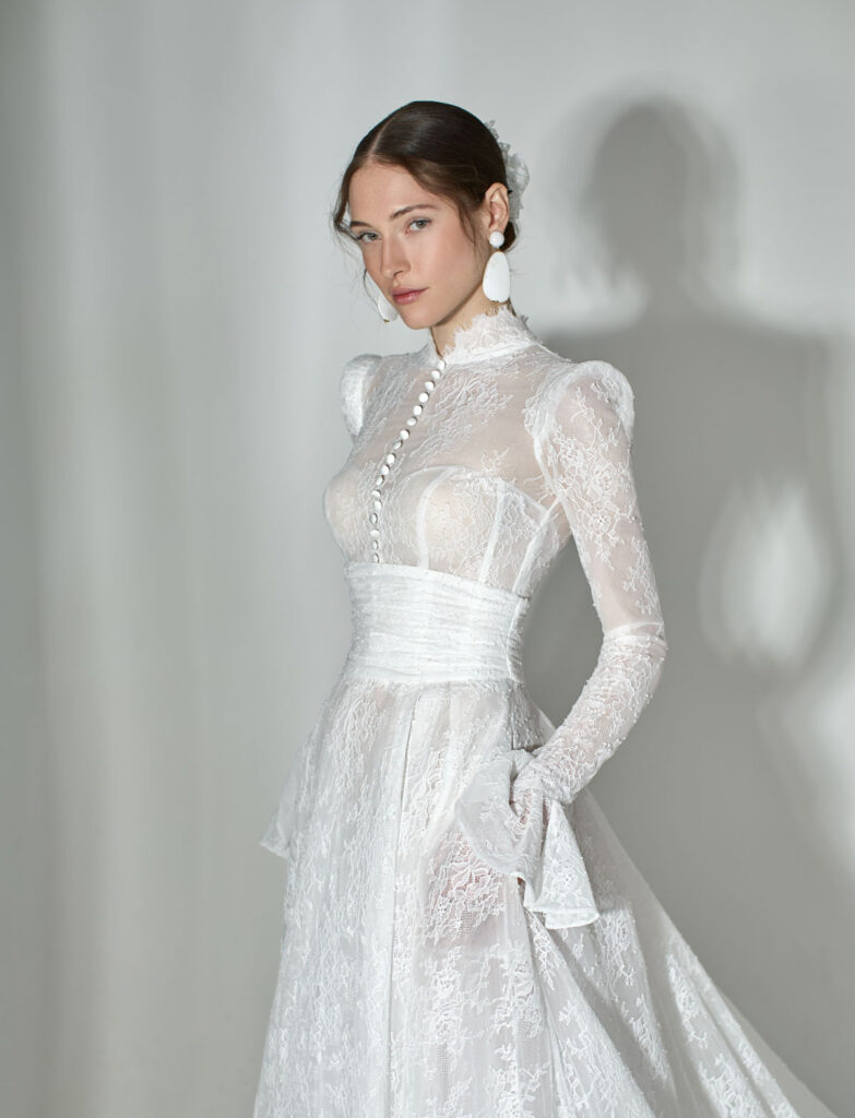 Abito da sposa Elisabetta Polignano Harmon 2026