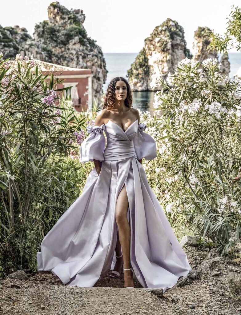 Abito da sposa Alessandro Angelozzi Mirtillo