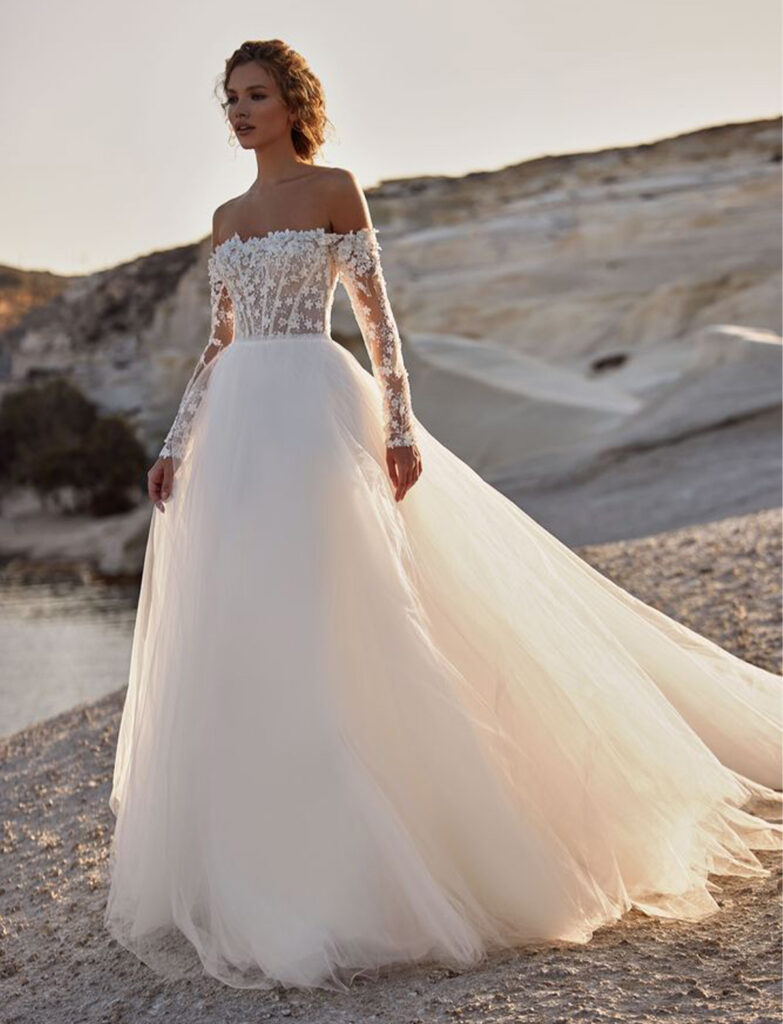 Abito da sposa Milla Nova White and Lace Demetra