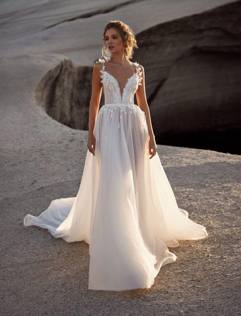 Abito da sposa Milla Nova White and Lace Aria