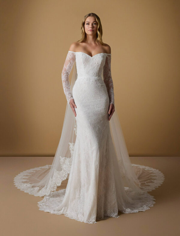 abito-sposa-nicole-milano-pizzo-chantilly Abito da sposa Nicole Milano Falaki
