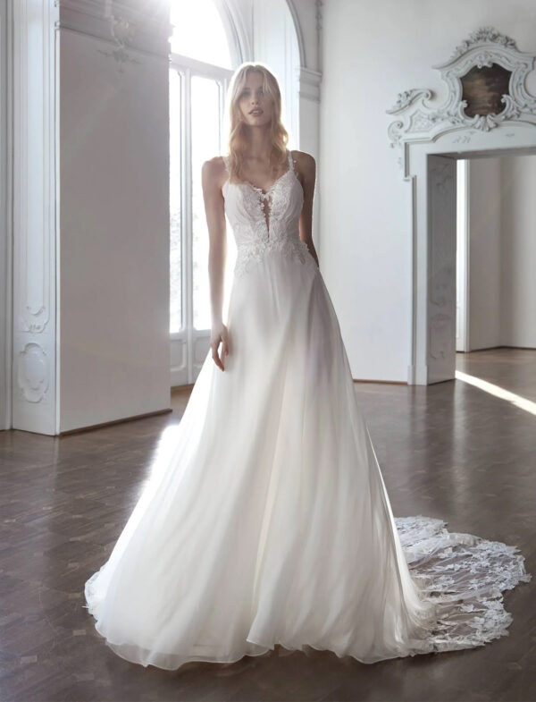 abito-sposa-nicole-milano-spalline-sottili Abito da sposa Nicole Milano Arches