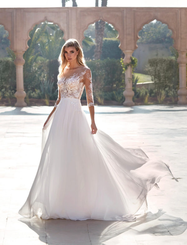 abito-sposa-pronovias-boho-chic Abito da sposa Pronovias Danube