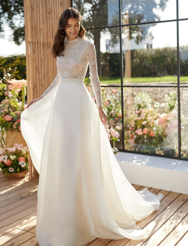 Abito da sposa Rosa Clarà Couture Canar