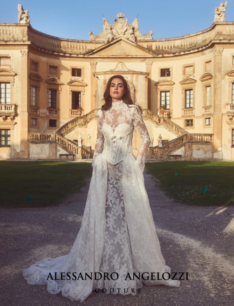 Abito da sposa Alessandro Angelozzi Ligabue 2026